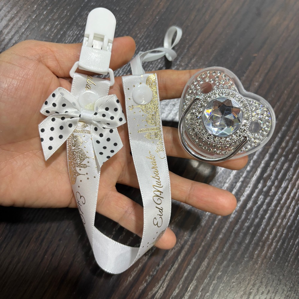 Baby Products For 1 Year Old - Chupeta e Suporte para Chupeta Dourados