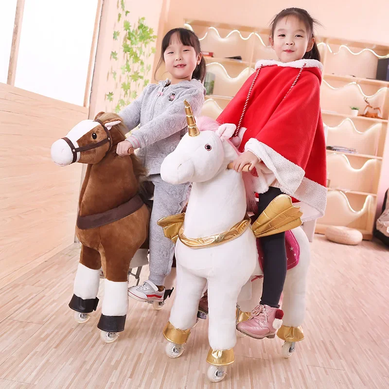Baby Swing Bouncer - Multi-cor saltando cavalo grande brinquedo do