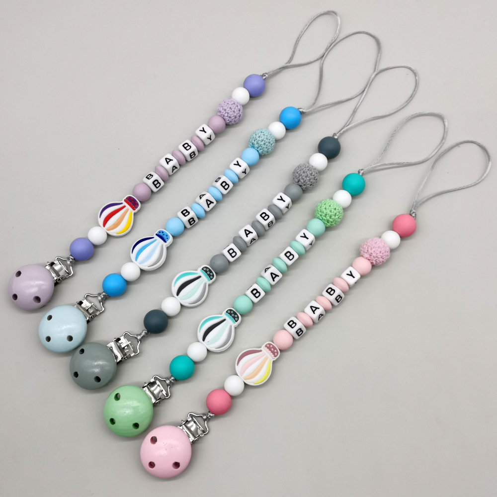 Baby Products Name - Cadeia de Chupeta Personalizada Feita à