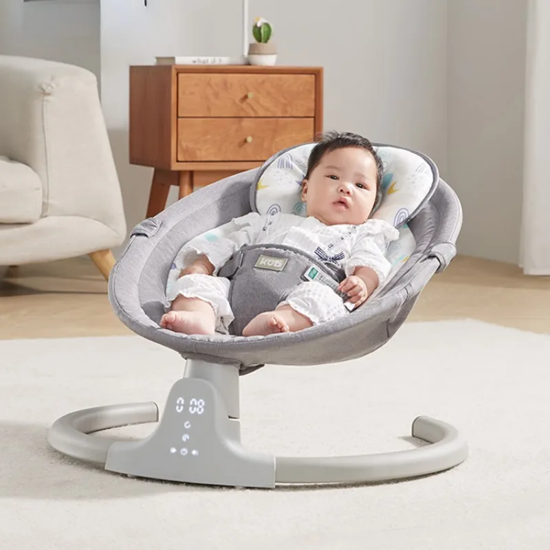 Baby Swing Bouncer - Cadeira de Balanço Elétrica Bluetooth para