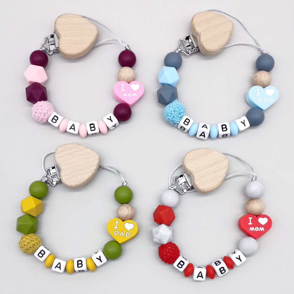 Baby Products Name - Nome personalizado personalizável bebê mordedor chupeta