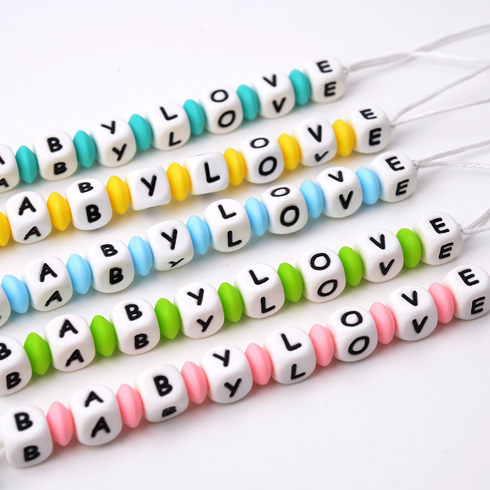 Baby Products Name - Novo nome personalizado bebê chupeta clipe