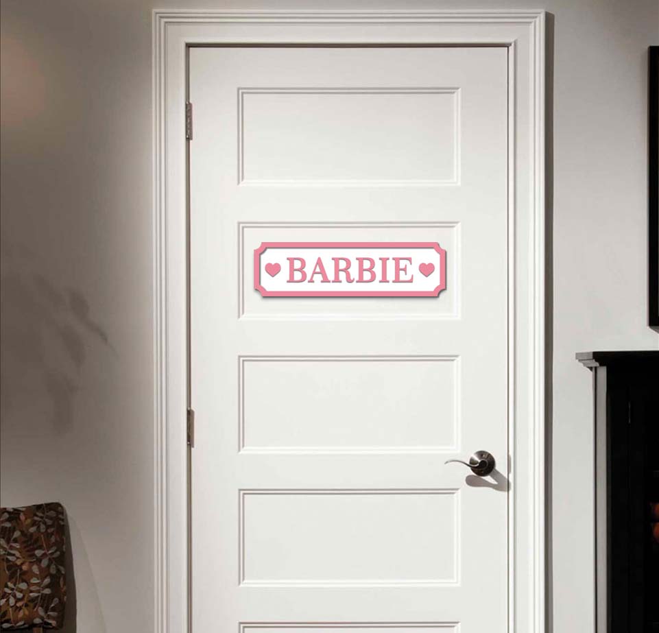 Placa de Porta Personalizada p - Baby Products Name avaliação e preço