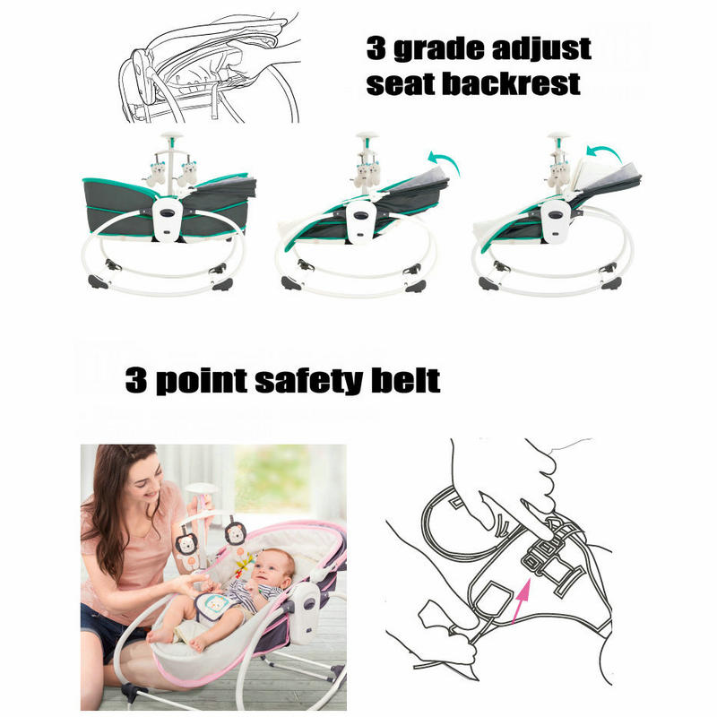 Cadeira de Balanço 5 em 1 para - Baby Swing Bouncer avaliação e preço