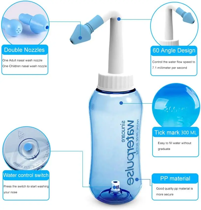 Irrigador Nasal de 300ml/500ml - Baby Nose Cleaner avaliação e preço