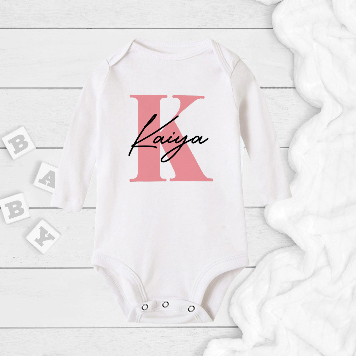 Bebê menina nome macacão anúnc - Baby Products Name avaliação e preço