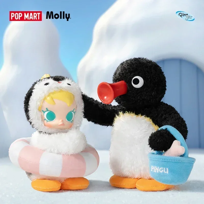 POP MART Baby Molly X Pingu Ha - Baby Products Packaging avaliação e preço