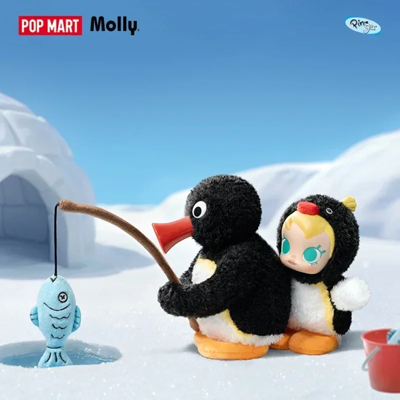 POP MART Baby Molly X Pingu Ha - Baby Products Packaging avaliação e preço