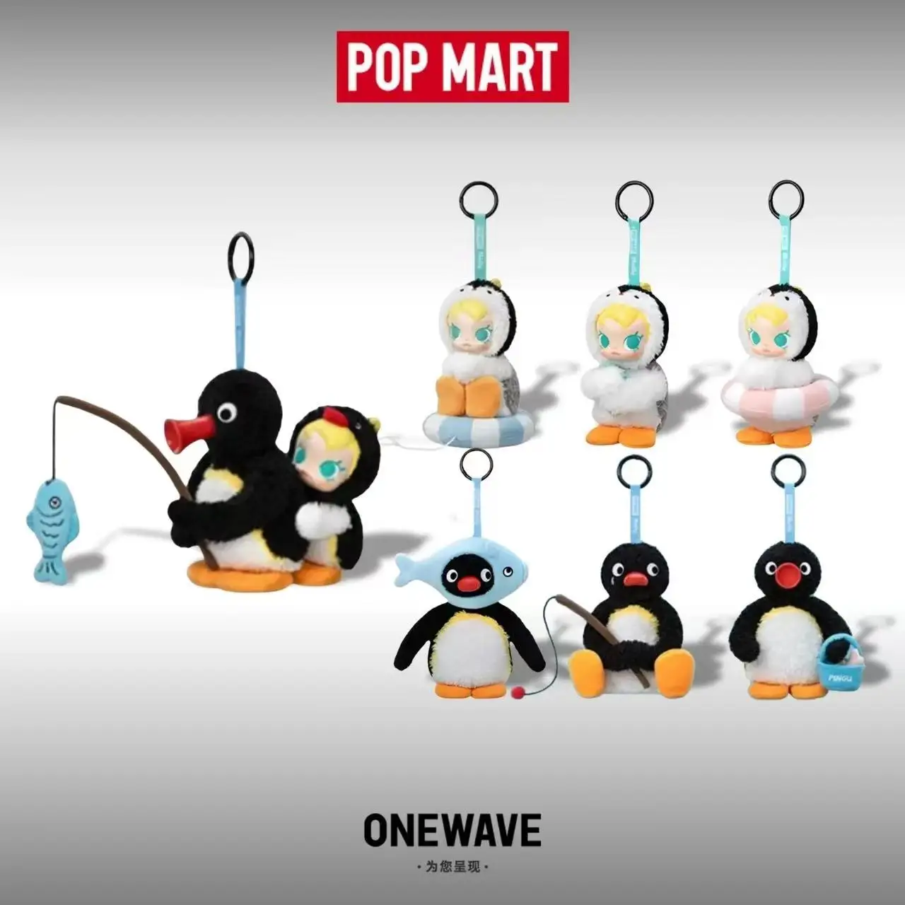 POP MART Baby Molly X Pingu Ha - Baby Products Packaging avaliação e preço